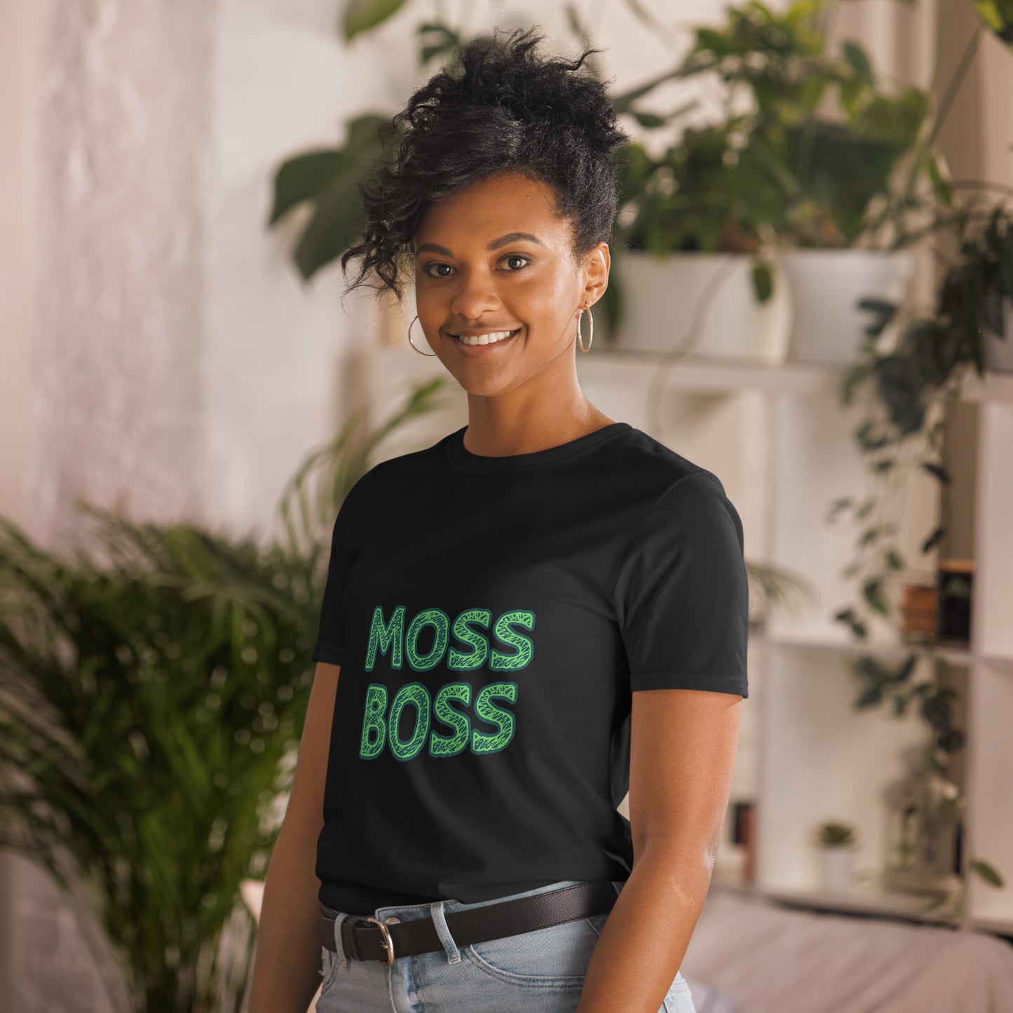 Moss Boss! On Short-Sleeve Unisex T-Shirt