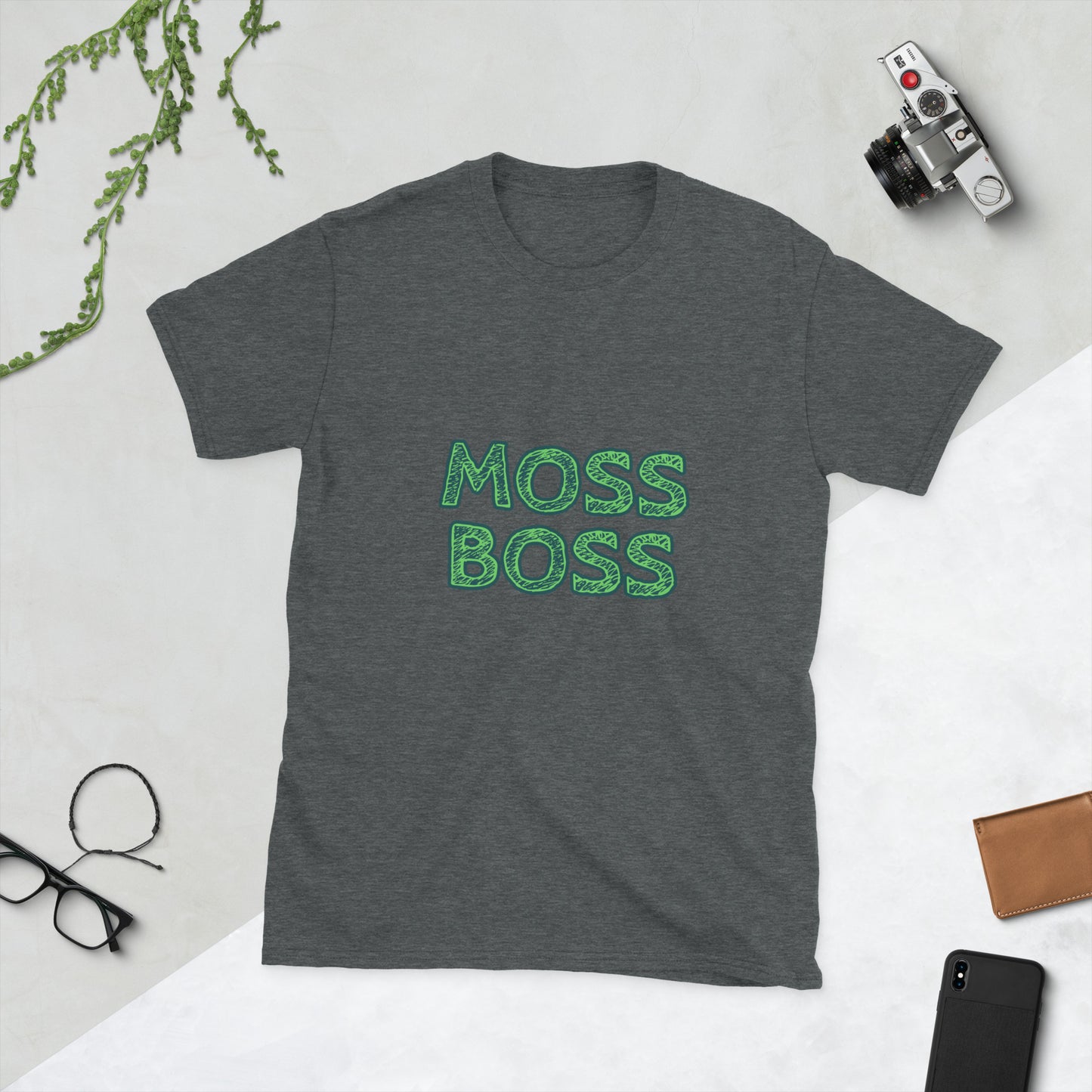 Moss Boss! On Short-Sleeve Unisex T-Shirt