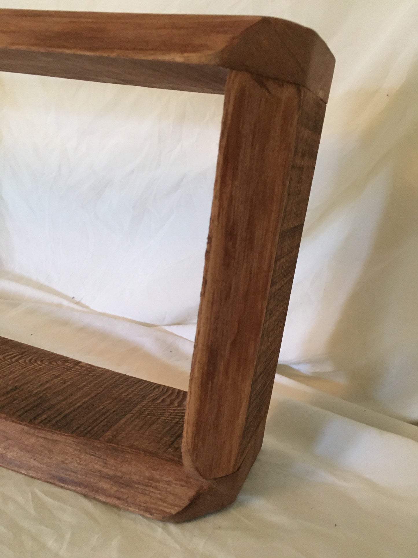 Live edge shelf hardwood