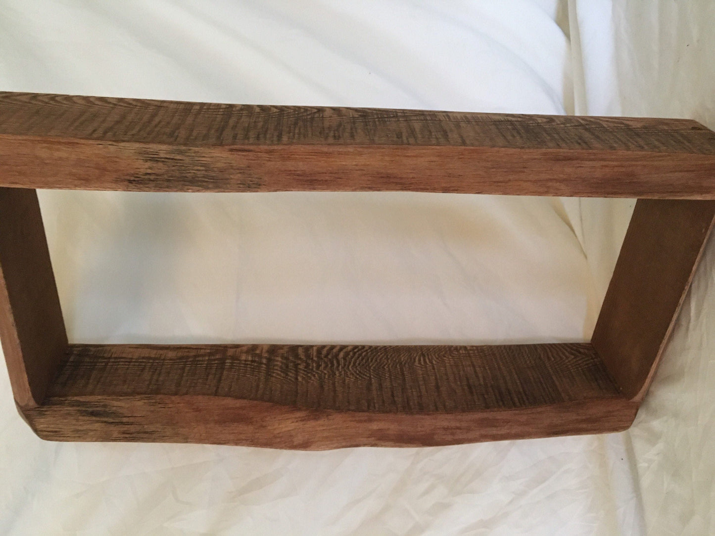 Live edge shelf hardwood
