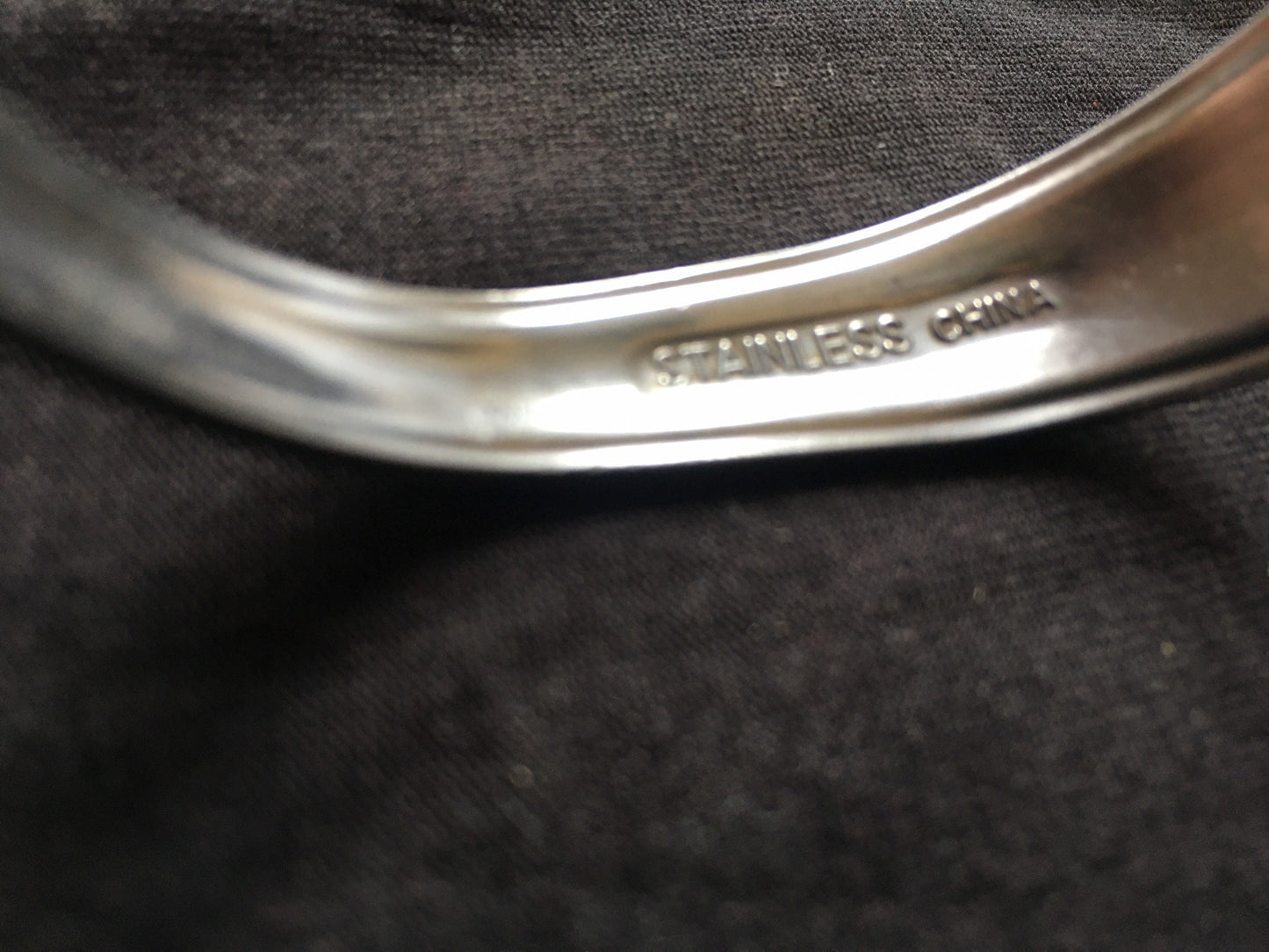 handmade jewelry, Unique Stainless Steel Twisted Fork Bracelet